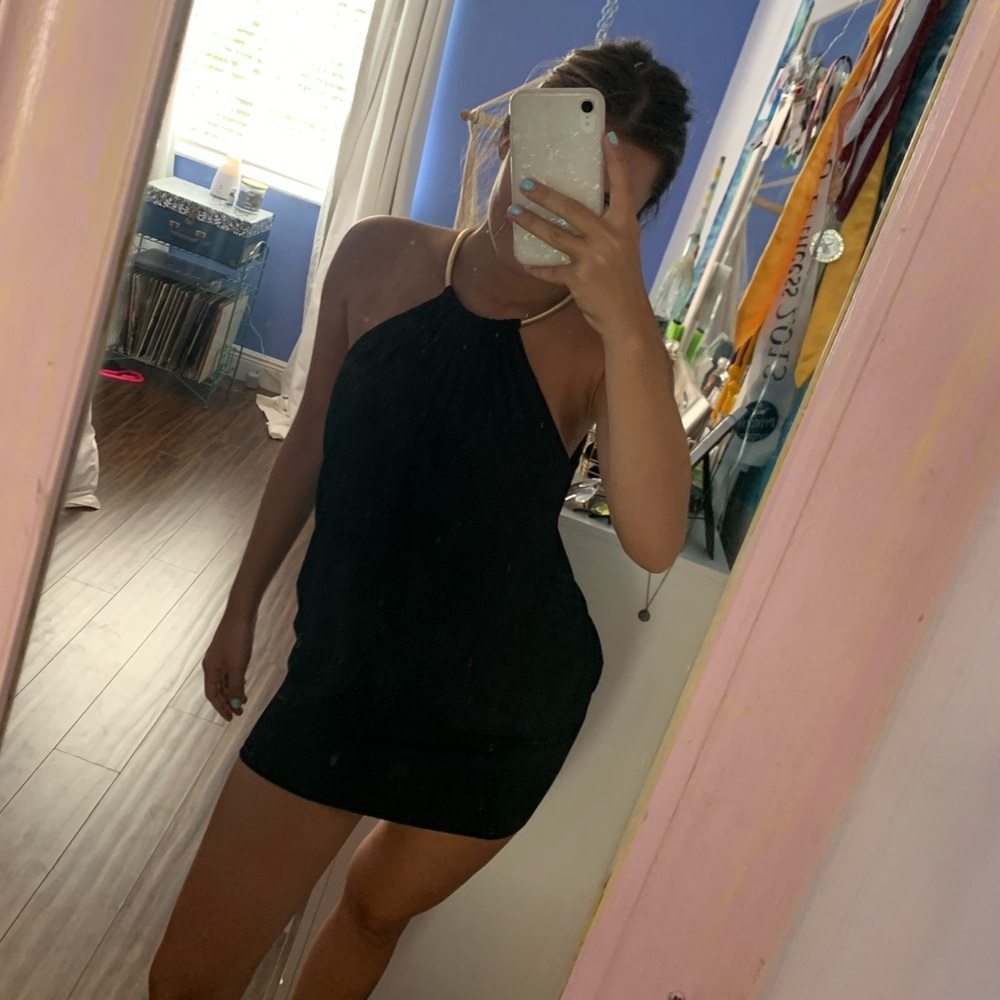 Black laundry by shelli Segal mini dress